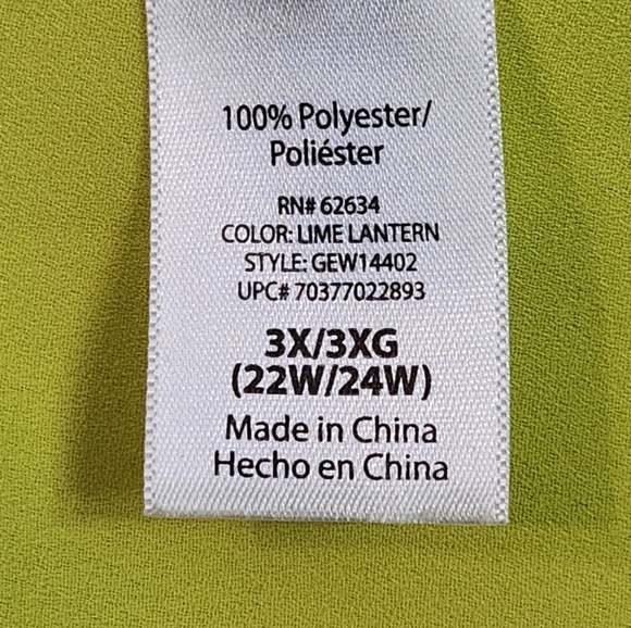 GEORGE Neon Button Front Blouse - Picture 11 of 12